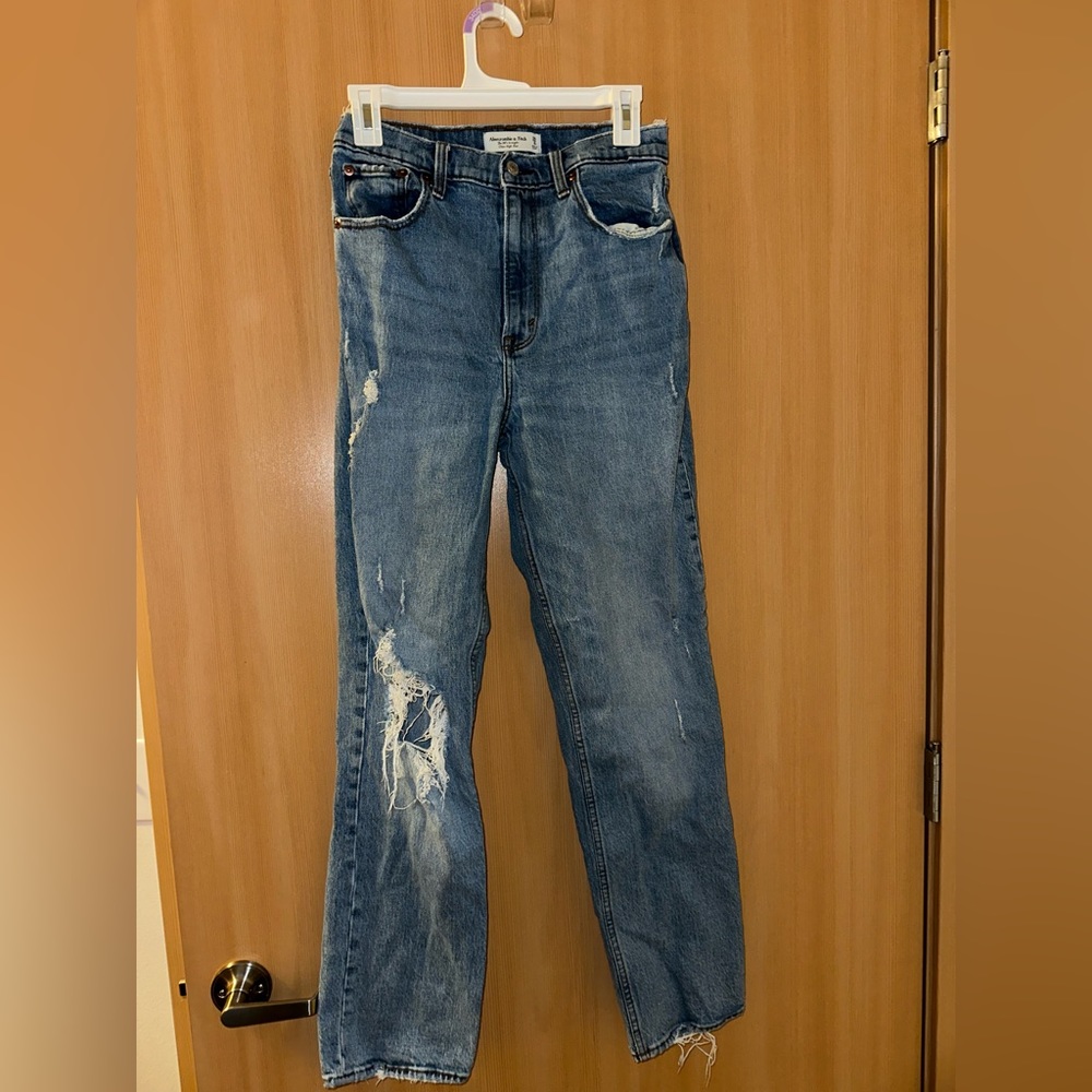 Abercrombie & Fitch The 90’s Straight Ultra High Rise size 29/8